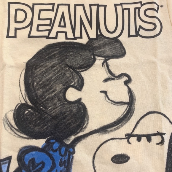 Peanuts Snoopy Charlie Brown Graphic T-Shirt Short Sleeve Toddler Unisex NWT - Picture 4 of 10